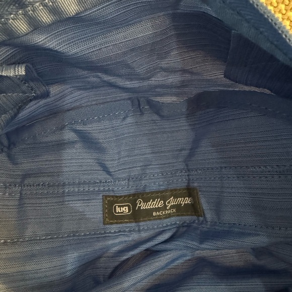 LUG Puddle Jumper Packable backpack- Brushed Marina - Picture 4 of 8